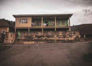 a house with a stone wall,lagos,abuja