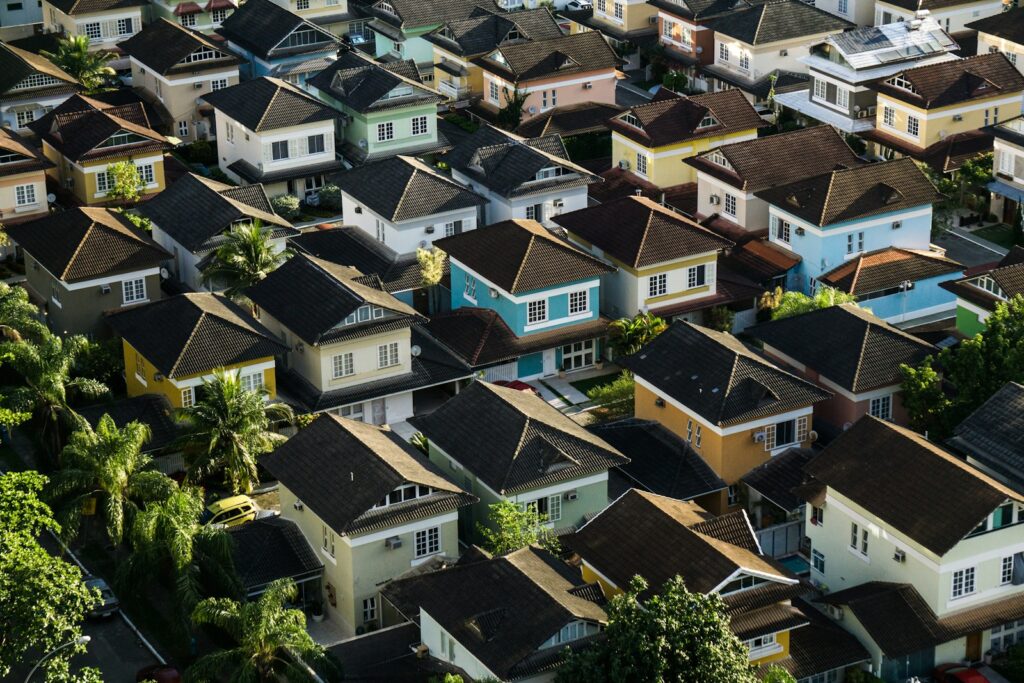 aerial photography of rural/Nigeria